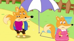 انیمیشن خانواده روباه مهربان قسمت 22